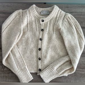 Everlane Cream Cardigan